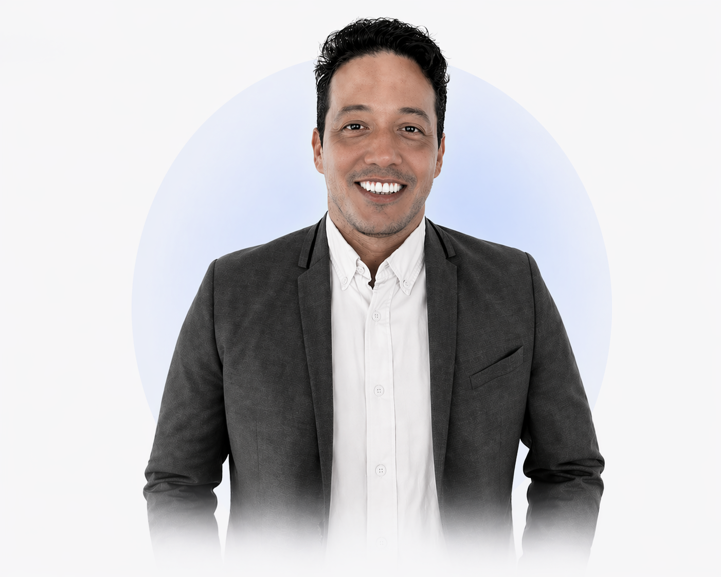 Professional portrait of André de Pinho